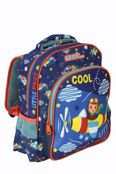 MUST 585003 Küçük Pilot Anaokulu Sırt Çantası-Lacivert - 3