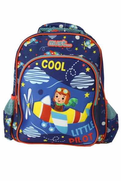 MUST 585003 Küçük Pilot Anaokulu Sırt Çantası-Lacivert - 2