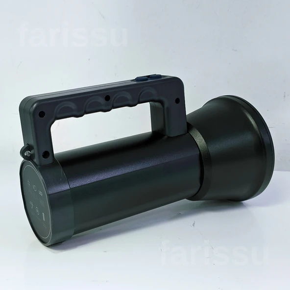 Gold Kama GK6697 Uzun Menzilli LED Şarj Edilebilir Projektör El Feneri 10W - Resim 5