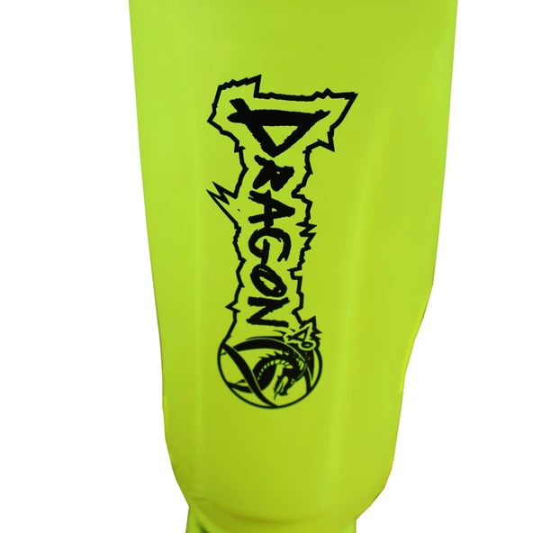 DragonDo 40715-P Kaval Ayak Koruyucu Neon Sarı Profesyonel Kick Boks Kaval Koruyucu - 5