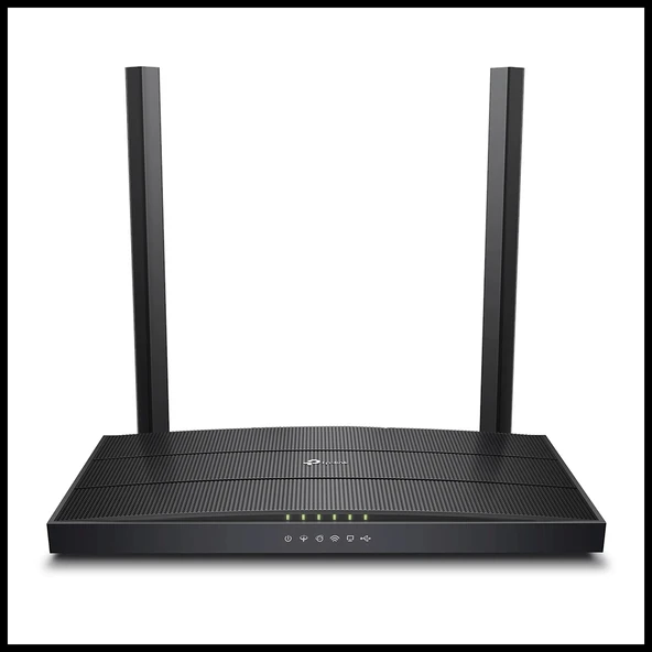 Tp-lınk Archer Vr400 V3, Ac1200, 4 Port, Dual Band Wifi, 1200mbps, 2×anten, 3g-4g Usb Desteği, Vdsl2, Adsl2+ Modem - 1