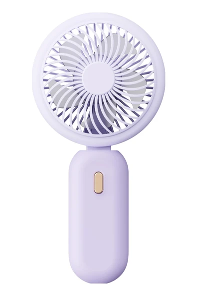 Taşınabililir Mini Usb Şarjlı 3 Kademeli El Masaüstü Vantilatör Fan Soğutucu YM88220 - 5