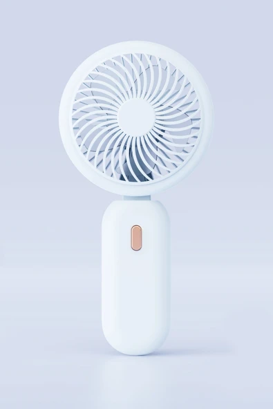 Taşınabililir Mini Usb Şarjlı 3 Kademeli El Masaüstü Vantilatör Fan Soğutucu YM88220 - 12