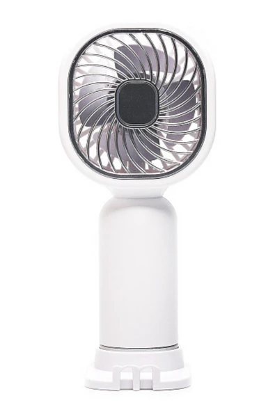 Taşınabililir Mini Usb Şarjlı El Masaüstü Vantilatör Fan Soğutucu YM88206 - 6