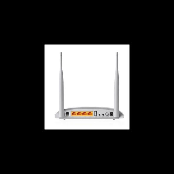 Tp-lınk Td-w9970, V4.0 4 Port, 2.4ghz  Wifi, 300mbps, 2xanten, Vdsl2, Adsl2+ Modem - 2