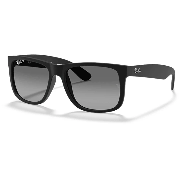 Ray-Ban Justin 4165 622/T3 Black-Light Grey Polarize Güneş Gözlüğü - 3