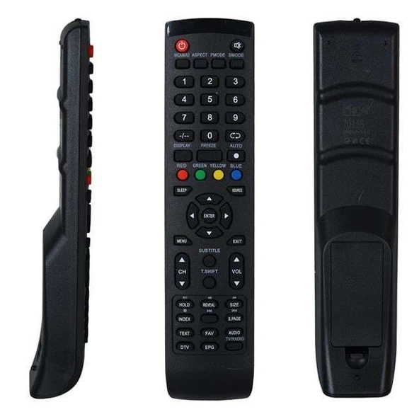 Profilo - Sanyo - Blaupun- Awox Küçük Kalıp LCD LED TV Kumandası ürün görseli 1