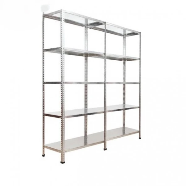 Yfc Metal Çelik Raf 31x120x200 2 Li 5 Katlı - 1
