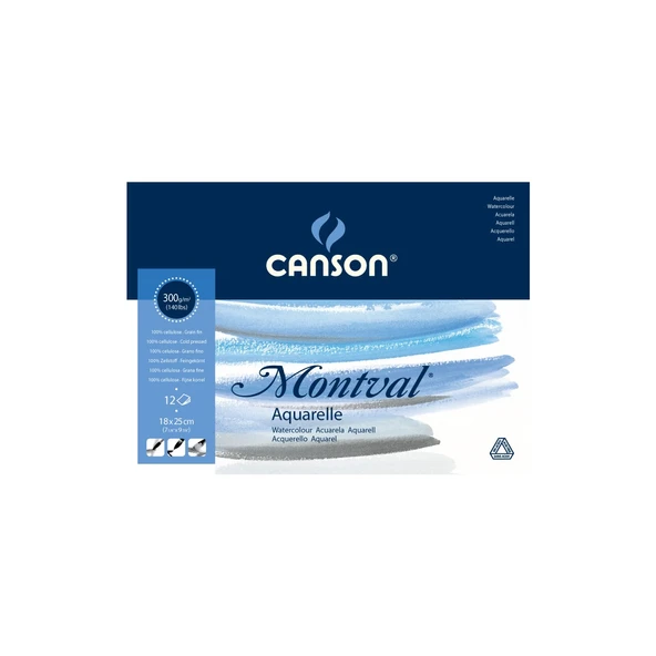 Canson 18 X 25 300 Gr Çok Amaçlı Defter
