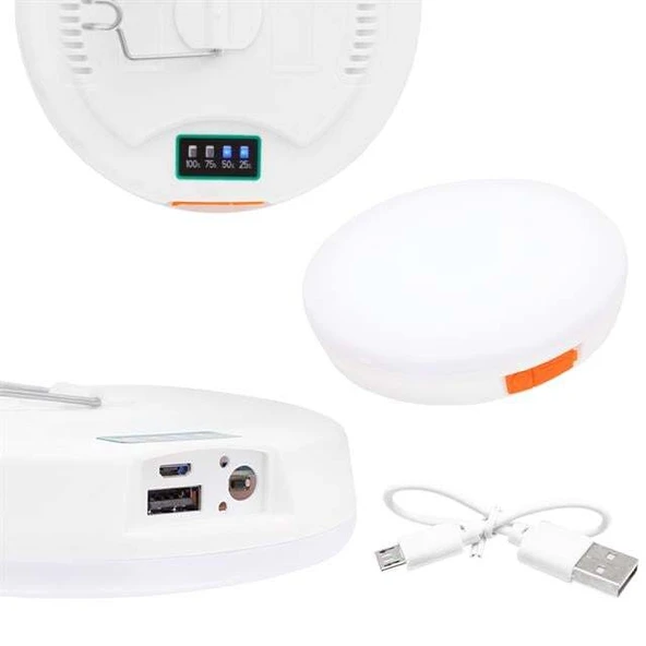 Powermaster MX-81005 Enerji Tasarruflu USB Şarjlı Kamp Lambası - 2