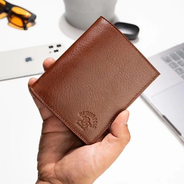 Lederax Hakiki Deri Dikey Erkek Cüzdan LD435 - Resim 7