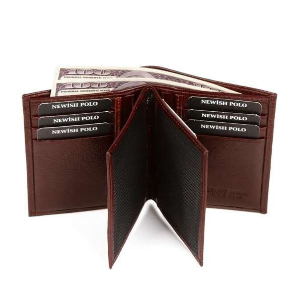 Lederax Hakiki Deri Dikey Erkek Cüzdan LD435 ürün görseli