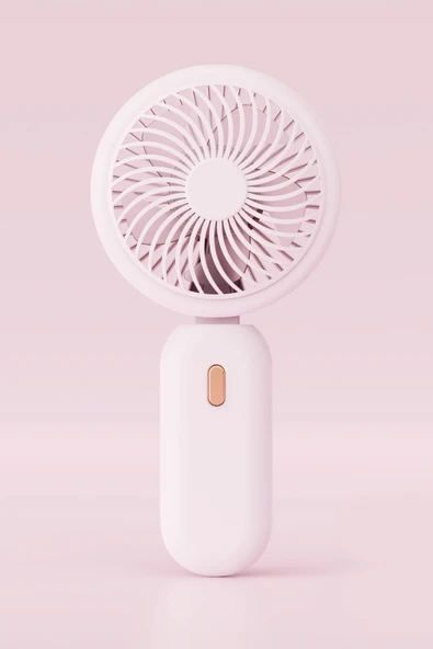 Taşınabililir Mini Usb Şarjlı 3 Kademeli El Masaüstü Vantilatör Fan Soğutucu YM88220 - 4