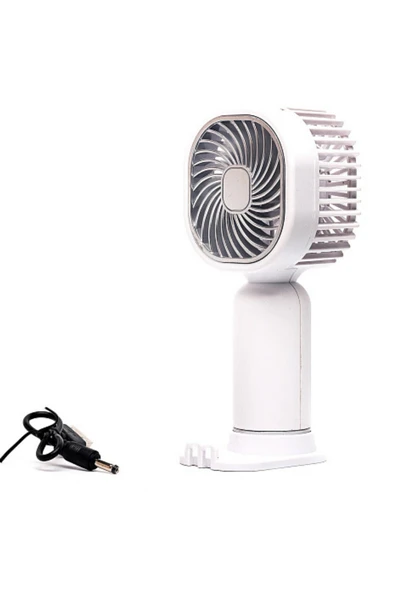 Taşınabililir Mini Usb Şarjlı El Masaüstü Vantilatör Fan Soğutucu YM88206 - 9