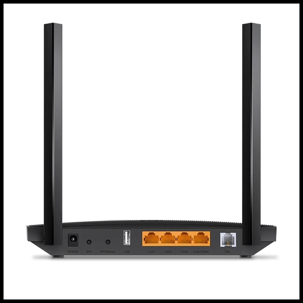 Tp-lınk Archer Vr400 V3, Ac1200, 4 Port, Dual Band Wifi, 1200mbps, 2×anten, 3g-4g Usb Desteği, Vdsl2, Adsl2+ Modem - 3