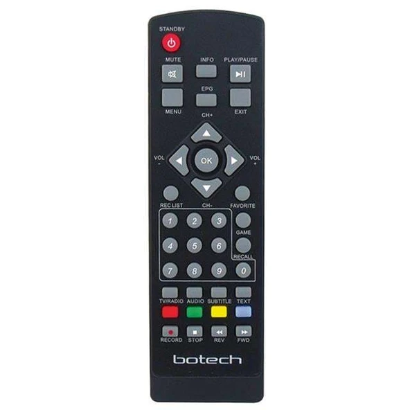 Botech BC-7200 Uydu Alıcı Kumandası ürün görseli 1