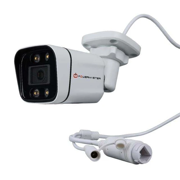 Powermaster PM-6380 2MP H265 + Poe Metal Kasa Ip Kamera Uniview ürün görseli 1