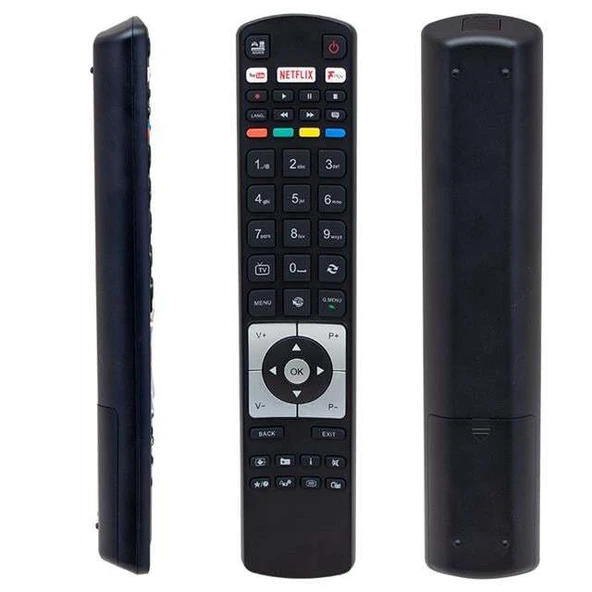 Vestel RC 5118F Black FPlay Netflix-Youtube-Play Tuşlu Lcd-Led Tv Kumanda ürün görseli 1