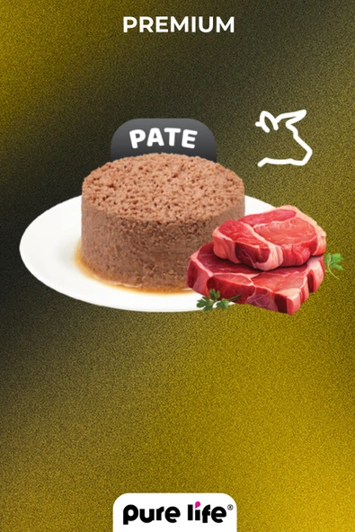 PURELİFE PATE KUZULU YAVRU KEDİ KONSERVE MAMA 400GR - 2
