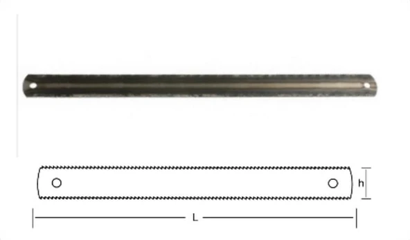 Makina Takım Testere Laması 300 mm - 1