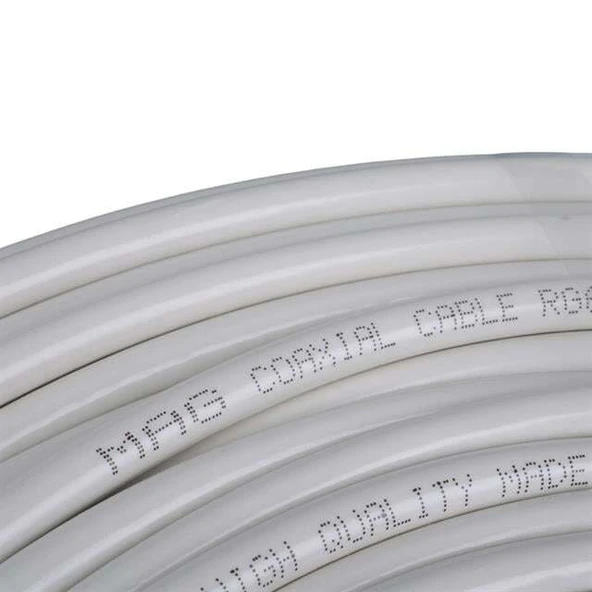 Mag Platinium RG6-U4 Trishield Anten Kablosu 100 Metre - Resim 3