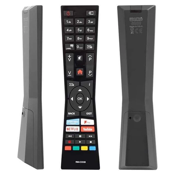 Vestel H0360A Netflix - Youtube - Prime Video Tuşlu Tv Kumandası ürün görseli 1