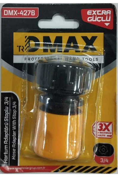 DMAX HORTUM ADAPTÖRÜ STOPLU 3/4 - 1