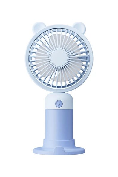 Taşınabililir Mini Usb Şarjlı 3 Kademeli El Masaüstü Vantilatör Fan Soğutucu YM88216 - 10