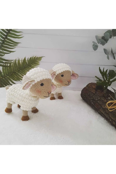 Jaju Baby Kucucuk Amigurumi Oyun Arkadaşı Oyuncak 19 cm ( 1 Adet ) - 1