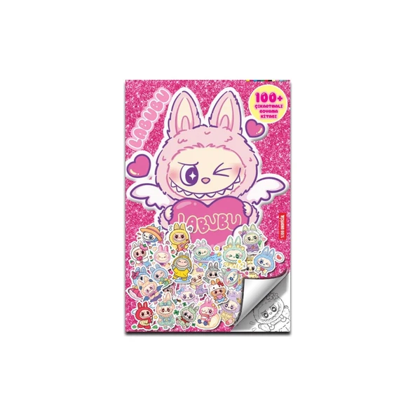 Doğan  Egmont Labubu  100+ Çıkartma Etkinlikli Boyama