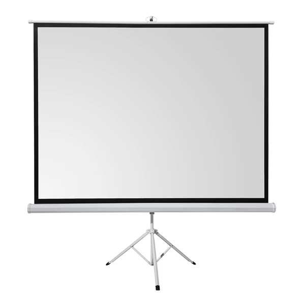 Everest Tpp-200, 200x200, Trıpod, Projeksiyon Perdesi, Arkası Siyah Fonlu, Taşınabilir Ayaklı Model