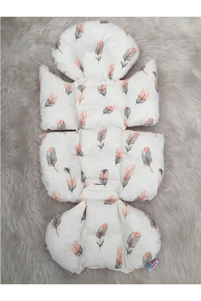 Jaju Baby Tüy Desenli Bebek Arabası Minderi