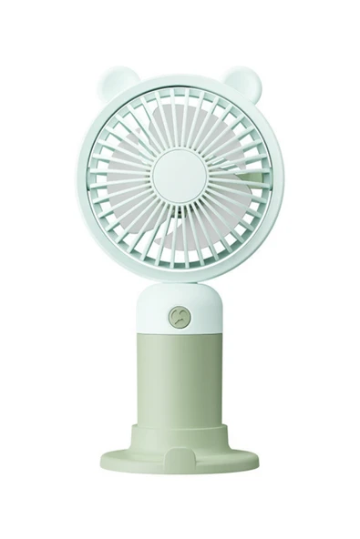 Taşınabililir Mini Usb Şarjlı 3 Kademeli El Masaüstü Vantilatör Fan Soğutucu YM88216 - 1