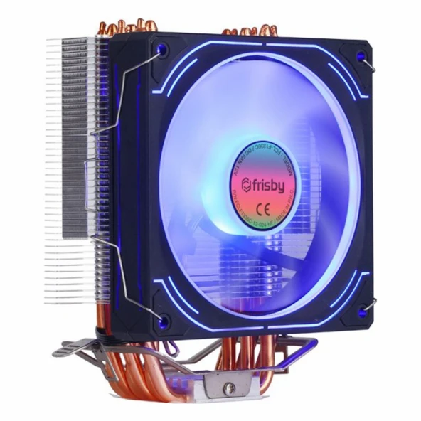 Frisby FCL-F1336C ARGB AM5/1700P Siyah İşlemci Hava Soğutucu ürün görseli 1