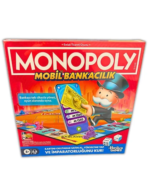 Monopoly Mobil Bankacılık Kutu Oyunu G1424 ürün görseli