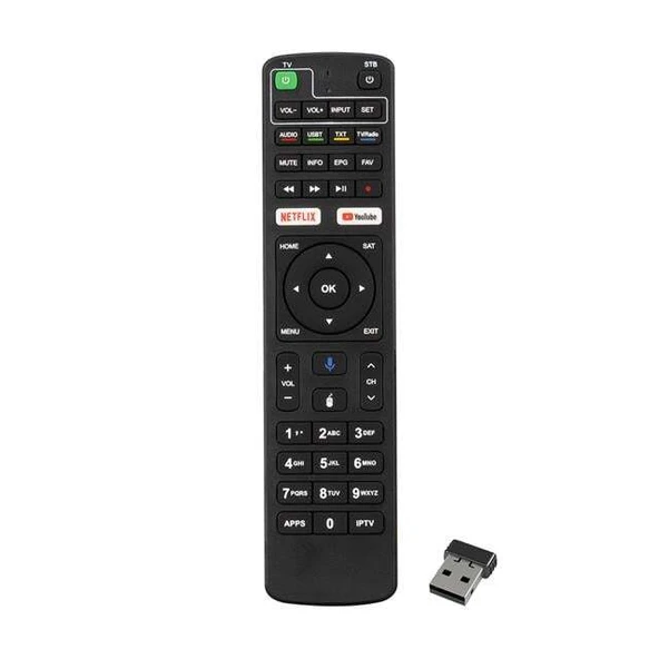 Weko Dreamstar Android Netflix-Youtube Tuşlu Uydu Kumandası - Resim 2