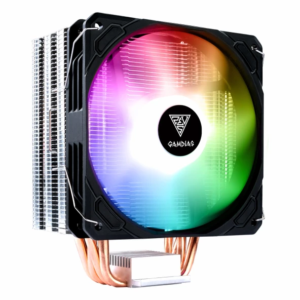 Gamdias Boreas E1-410 ARGB AM5/1700P Siyah İşlemci Hava Soğutucu ürün görseli 1