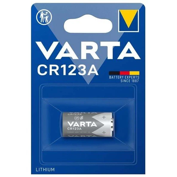 Varta CR123A 3 Volt Lityum Pil Tekli ürün görseli