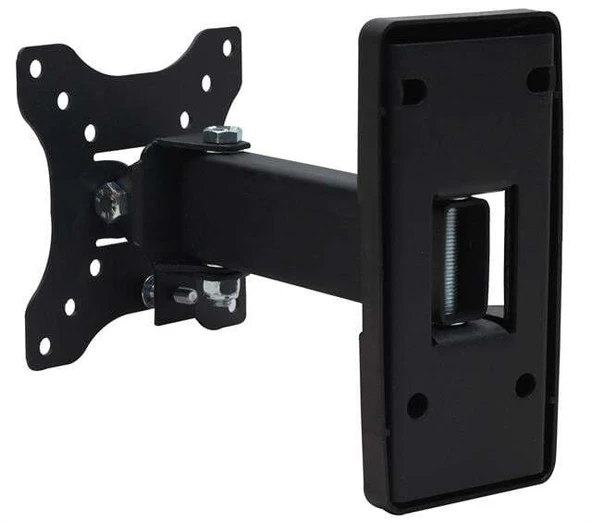 Powermaster PWR-H22 10''-27'' Tek Kollu Kilitli Hareketli TV Duvar Askı Aparatı - Resim 2