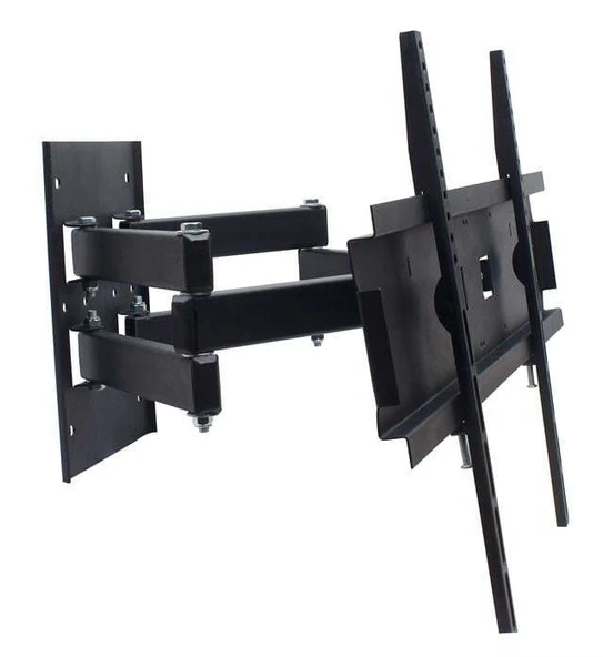 Powermaster PWR-H48 22''-55'' Çift Kollu Kilitli Hareketli Duvar Askı Aparatı - Resim 2