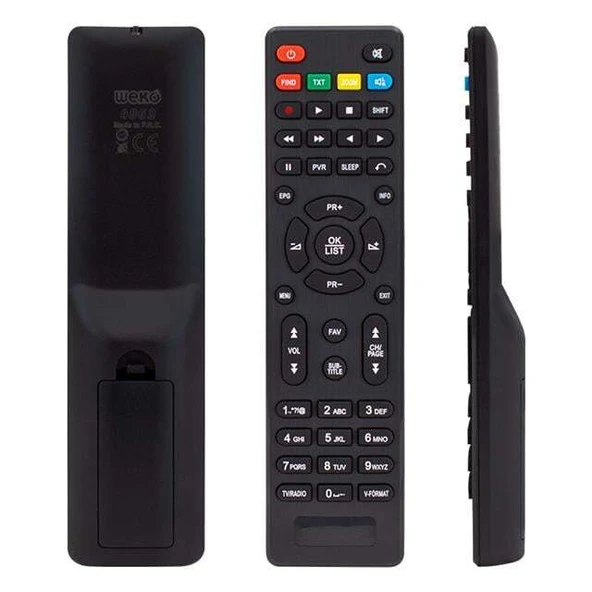 Kujtesa Uydu Alıcı Kumandası ürün görseli 1