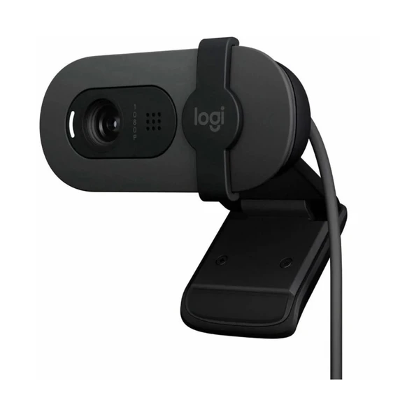 Logıtech  960-001585, Brıo V-u0072, Full Hd Dahili Mikrofonlu, Graphite Webcam - 1