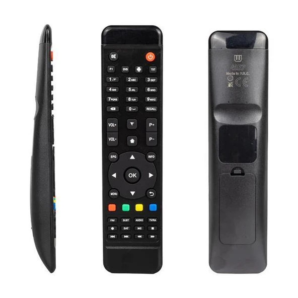 Weko Next Quantum 4K+ Android Uydu Alıcı Kumandası ürün görseli 1