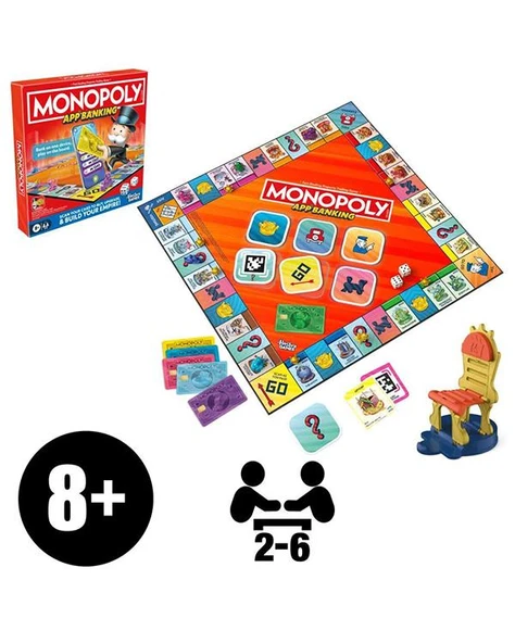 Monopoly Mobil Bankacılık Kutu Oyunu G1424 - Resim 4