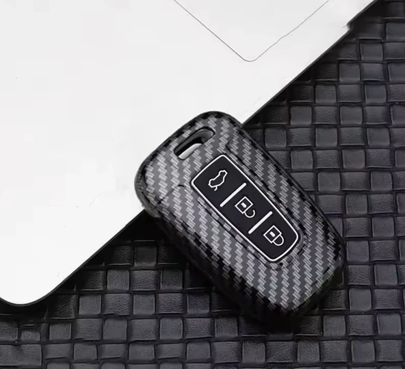 Hyundai I30 Ix35 Sonata Tucson Karbon Anahtar Koruma Kılıfı Lütfen 2. Resime Bakınız - Resim 2
