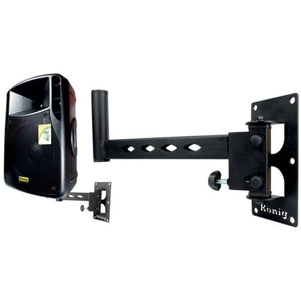 König K-202 Kabinli Hoparlör Askı Aparatı (38 Cm Hoparlör Sehpa) ürün görseli 1