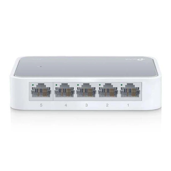 TP-Link TL-SF1005D 5-Portlu 10/100Mbps Masaüstü Switch - Resim 2