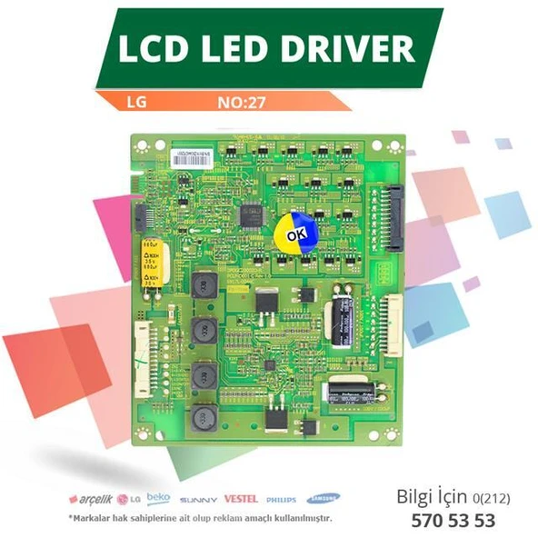 LG 6917L-0044C - 3PDGC20002D-R - LC420EUD SD M1 - Lcd Led Driver ürün görseli