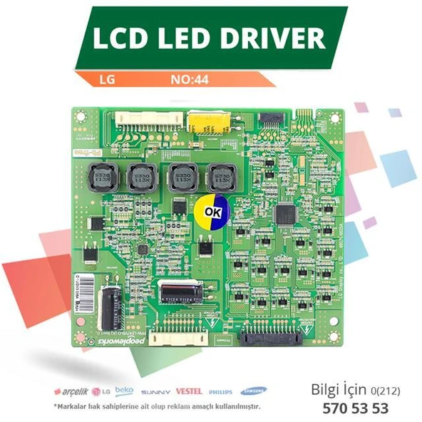LG 6917L-0035A - PPW-LE47VB-O A REV1.0 - Lcd Led Driver ürün görseli