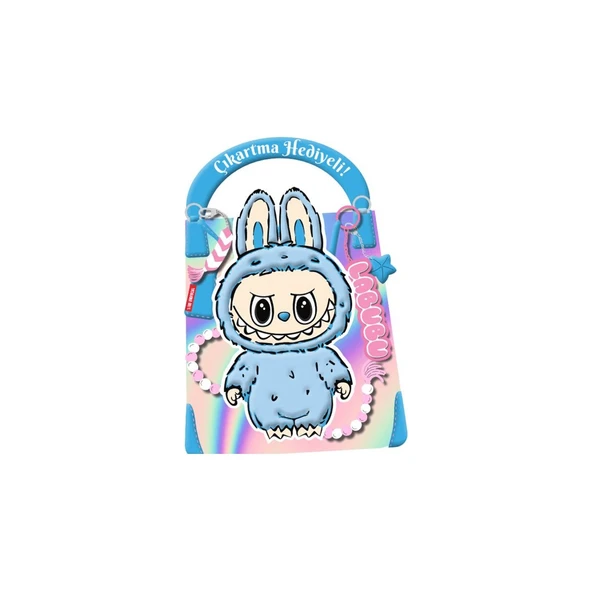 Doğan  Egmont Mavi Labubu  Çıkartma Etkinlikli Boyama